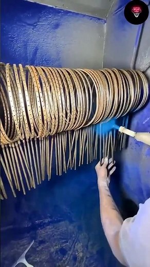 How Badminton Rackets Are Made 🏸✨ | Factory Process Revealed 🔧🏭