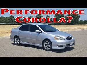 2006 Toyota Corolla XRS - Not your typical Corolla