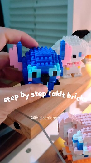 Step by Step Rakit Bricks Stitch Instructions