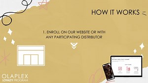 💥 Stylists have always been loyal to us, and we want to return the love with the #OLAPLEX PRO Loyalty Program! How it works: ✍️SIGN UP. Make sure you sign up for our Loyalty Program at OLAPLEX.com. 🛍SHOP OLAPLEX. Shop OLAPLEX products from participating distributors. 💰EARN REWARDS. The more you shop, the more you earn. Our tier-based rewards system allows you to unlock rewards in every tier. | Olaplex