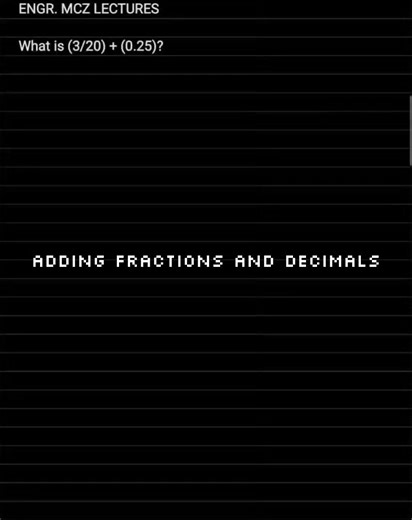 Adding Fractions and Decimals: A Complete Guide