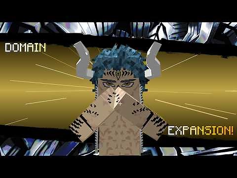 Dabura's Cursed Technique AND Domain Expansion in Minecraft! Jujutsu Kaisen Modulo Update