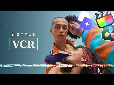 Recreate the VHS-tape look with mStyle VCR Collection in DesignStudio & DaVinci Resolve — MotionVFX