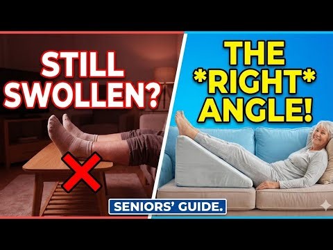 Elevating Your Legs: A Seniors’ Guide to Reducing Swelling