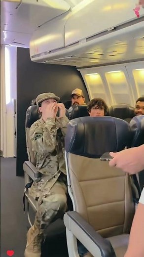 They are finally reunited ❤️🥰 soldier surprised his family 💕 #soldier #reunion #surprise #family