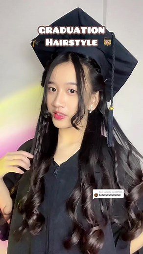 Gaya Rambut Cantik untuk Wisuda | Tutorial Graduation Hairstyle