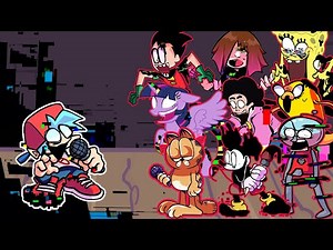 FNF - Blue Balled (V2) But All Pibby Characters Sings It 🎤 (Every Turn a Different Character Sings)