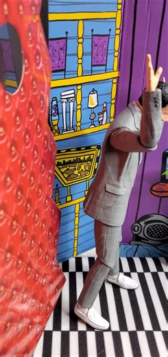 Pee-wee's Playhouse toy display setup #pennywise #shorts