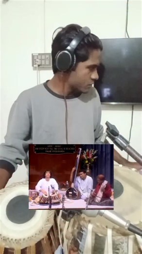 Tabla Official on Instagram: "Trying to play Zara Si Dam Anagat Bandish ✨🙏🏽 - Tribute to Ustad Zakir Hussain . . . . . (IMPORTANT NOTE) This tabla is not tuned properly because the thaap and kinaar of the tabla were not equal. I apologise for that. I had this tabla at the time of recording, so I had to work with it. #tabla #tablasolo #tablatribute #shorts #tributetoustadzakirhussain #trending"