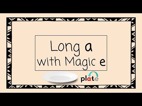 Long A with Magic E - 4 Minute Phonics