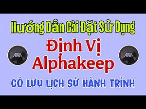 Instructions for installing and using Alphakeep GPS - Compact GPS with travel history