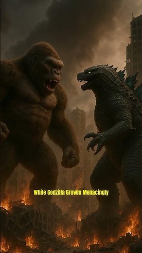 The Epic Battle: King Kong vs Godzilla - 3D Animation Showdown