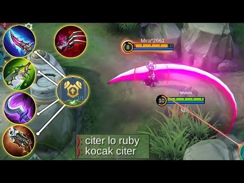 Ruby Mode Rumput Sekali Sabet Musuh Pindah Alam - Build Ruby Tersakit 2023