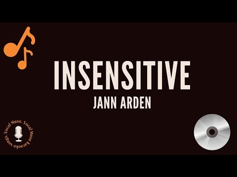 Jann Arden - Insensitive (Guided Karaoke with lyrics)