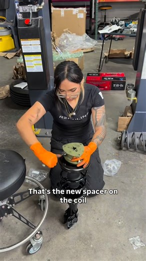 Steph💭 on Instagram: "This is part one of the lift kit install speed run 😏 and thank you @zachary_diehl for using your dog as security lol. Stay tuned for part two 🥳 #hrgoffroad #liftkit #trailboss #honda #carcontent #realtimeawd #car #overlanding #offroad #hondacrv"