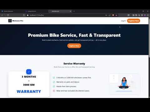STW5007CEM Web Development --- Motocare Pro(Individual Project)