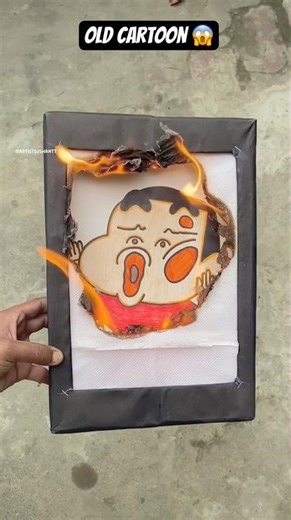 How to draw shinchan cartoon easy 😱 #shorts #shinchan #drawing