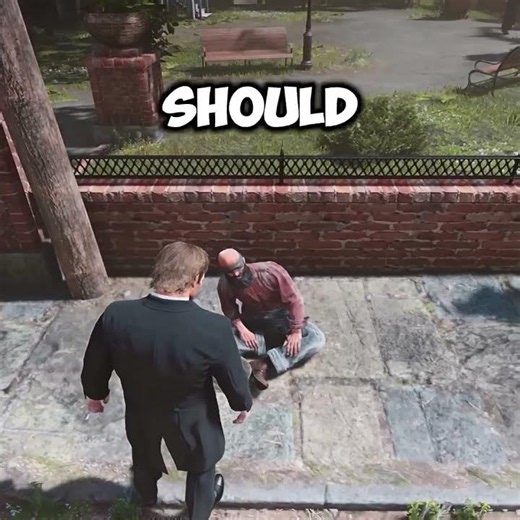 Arthur finds out a fake blind man...😂 #rdr2 #reddeadredemption
