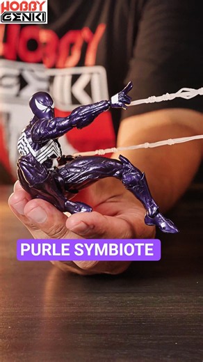PURPLE Symbiote! Unboxing Revoltech Amazing Yamaguchi