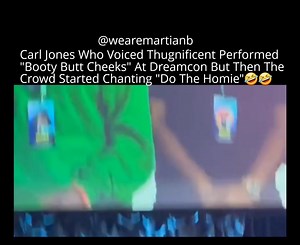 Carl Jones performs "Booty Butt Cheeks" Live At Dream Con 👽🫐👽🧬🍑🍑 #theboondocks #boondocks #boondocksmeme #thugnificent #theboondocksmemes #boondocksmeme #carljones #theboondocksmemes #gangstalicious #bootybuttcheeks #aaronmcgruder #mosdef #dreamcon #dreamconvention #rdcworld #rdcworld1 #homiesoverhoes #dothehomie #supremedreams_1 #markphillips | Head Nerds In Charge West