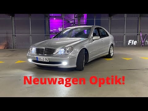 Ambientebeleuchtung nachrüsten| Led Standlicht| Neuwagen Optik| Mercedes Benz| C Klasse| Louis W203
