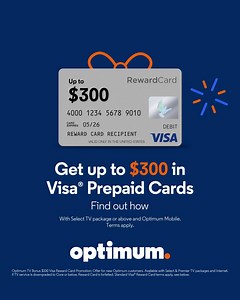Moving? Take advantage of our Black Friday Deal. Get 300 Mbps Internet for as low as $30 a month for 2 years! (Not available in all areas. Wired connection. WiFi speeds may vary. Limited time offer. Terms apply.) | Optimum
