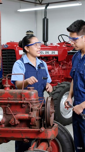 Case IH Tractor Repair by Young Man and Young Girl | Amazing Farm Mechanic Skills
