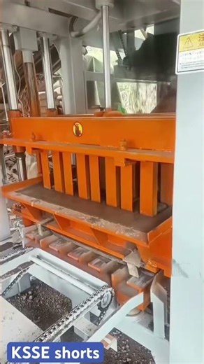 Small Factory, Massive Output: Block Machine 🧱 #BlockMaking #SmallFactory #ConstructionTech