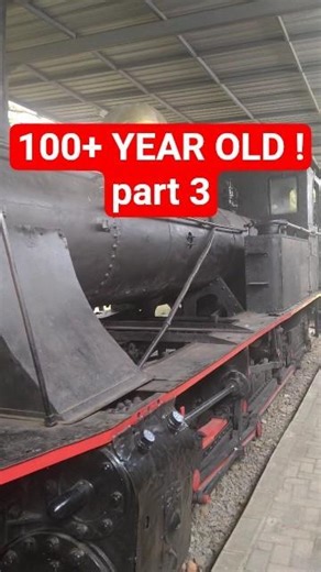 100-Year-Old Train STILL RUNS?! 😱 Steam Locomotive in Indonesia #train #railway #railtrack #ytshorts