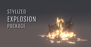 Stylized Explosion Package | VFX Particles | Unity Asset Store