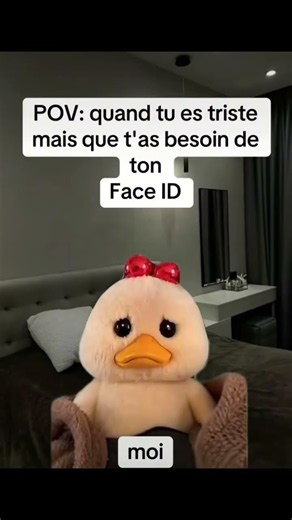 #faceid #apple #iphone #triste #pleurs #humour