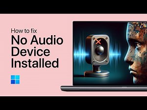How To Fix No Audio Output Device Is Installed in Windows 11