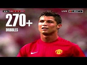 Cristiano Ronaldo 2007-2008 👑 : All Dribbles in All Competitions | 270+ Dribbles