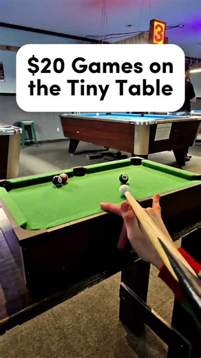 Traveling Pool Hustler 🎱 on Instagram: "Playing on the big boy table today #billiards #8ballpool"