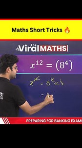 Maths Short Tricks 🔥 . . Follow:- The Viral Maths Reels . . #reels #reelsfb #maths #viralmaths #mathsshorttricks | The Viral Maths Reels
