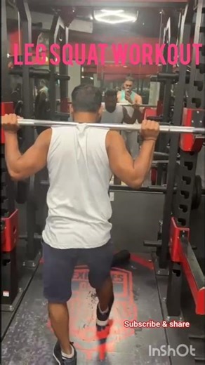 LEG SQUAT WORKOUT #fitness #motivation #legday #legworkout