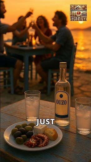The Ancient Greek History of Ouzo #history #ouzo #drink #ancient #epic #truth #story #facts #shorts