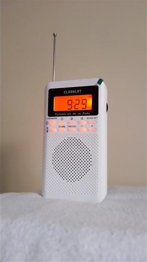 Rádio LIJIANI CLOOBLUT alarme (set alarm clock) #shorts