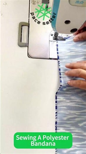 Sewing A Polyester Bandana
