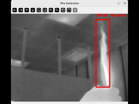 [Emtake demo] flame using Edge 320 thermal