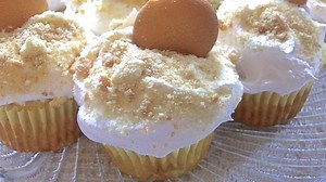 Banana Pudding Cupcakes