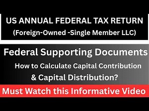 US LLC Federal Tax Filing 2026 for Non-Residents | Step-by-Step Explained