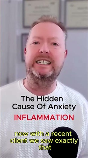 The Hidden Cause Of Anxiety - INFLAMMATION #anxiety #mentalhealth