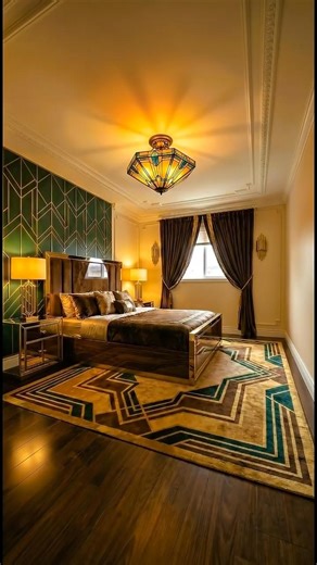 Art Deco Bedroom Design