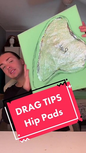 Drag tips and tricks: Making hip pad part 1🤓 #dragqueen #tipsandtricks #DoritosDareToBeBurned #dragqueensoftiktok #hippads #educational #howto #foam #body #dragtips #hips #thick