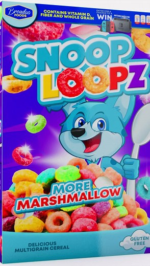 Broadus Foods introduces the best tasting cereal in the game Snoop loopz. Snooploopz.com #familybusiness Berry delicious Fo Shizzle! | Snoop Dogg