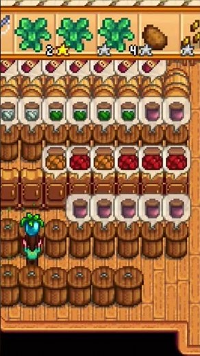 Making some ancient Fruit wine Stardew Valley #stardewvalley #stardew #stardewtips #cozygaming