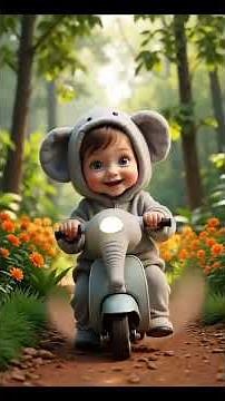 Cute Elephant Adventures: Fun Nursery Rhymes & Animated Songs for Kids!