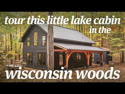 Tour this Little Lake Cabin in the Wisconsin Woods