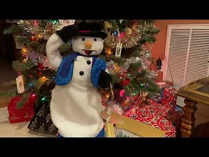 Custom spinning snowflake snowman (reupload)